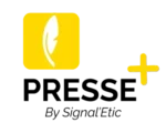 logo presse+ by Signal'Etic